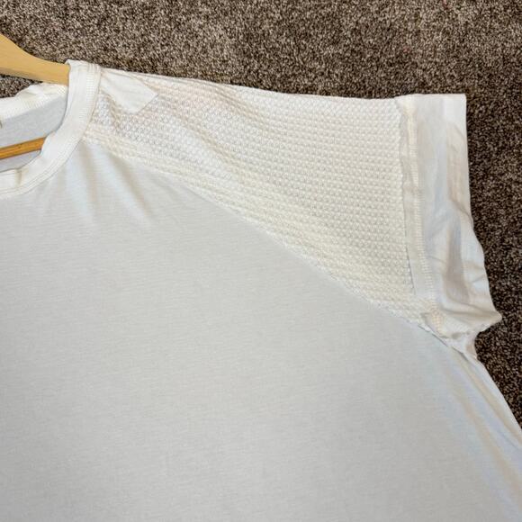 POL NWOT Women's Size Medium Oversized Waffle Knit Short Sleeve Raglan Top - Picture 4 of 9
